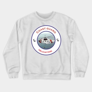 US Coastguard search and rescue Helicopter, Crewneck Sweatshirt